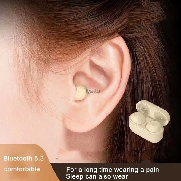 Cell Phone Earphones Auriculares Bluetooth Invisible Earphone Sleeping Headset Wireless Sleep Earbud Noise Reduction With Charging BoxH24031