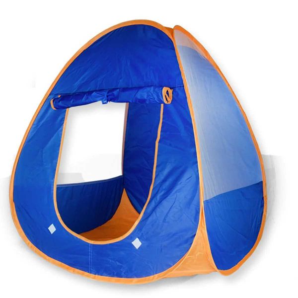 Blue Foldable Tent Childrens Tent Indoor Game House Toy Boys Girls Baby Small House Foldable House For Family X250210