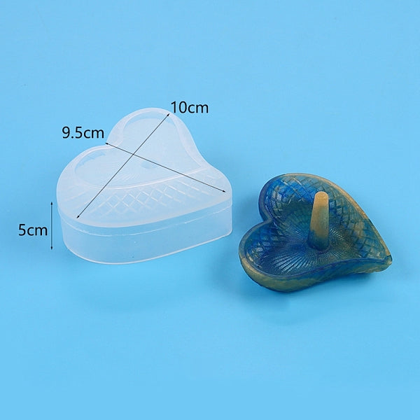 Formen für Schmucktabletthalter aus lebensmittelechtem Silikon