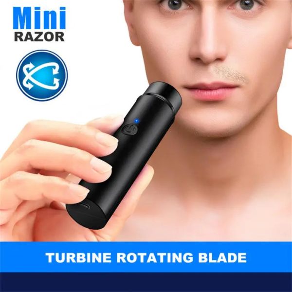 Electric Nose Hair Trimmer Men&#039;s Nose And Ear Remover Automatic Washable Electric Shaving Tools USB Rechargeable