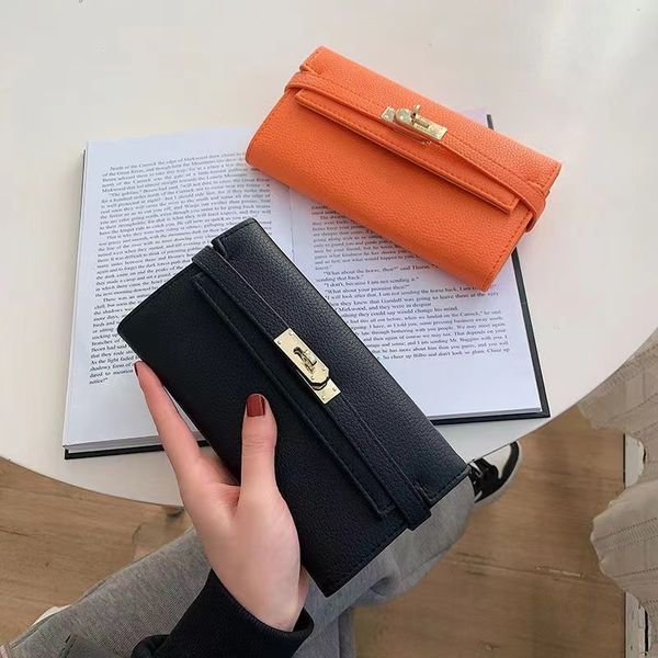 pocket organizer long Wallet id card Luxury Designer Women key pouch mens Card Holders MATIGNON Key Wallets passport holders Leather card ca