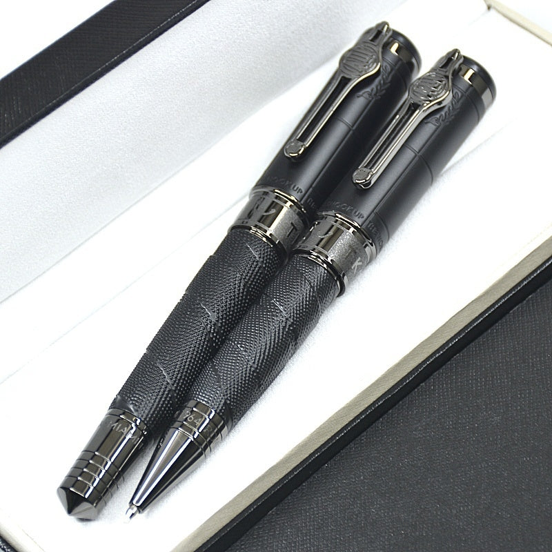 Great Characters Muhammad Al Special Edition Rollerball Pen Unique Reliefs Design Business Office Writing Ballpoint Pens AAA High Quality