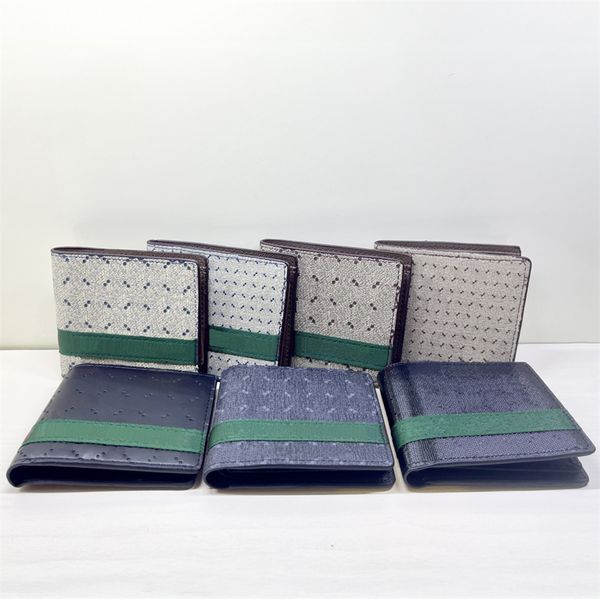 Designer Bifold Wallet for Men Short Wallet Card Holder Mens Fashion Hand Purse Chngshf60223