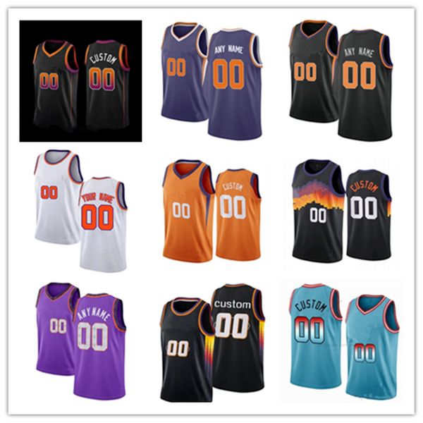 Custom Jersey Men women Youth Phoenixs Devin Booker Kevin Durant Eric Gordon Bradley Beal Suns Grayson Allen Jusuf Nurkic Josh Okogie Goodwi