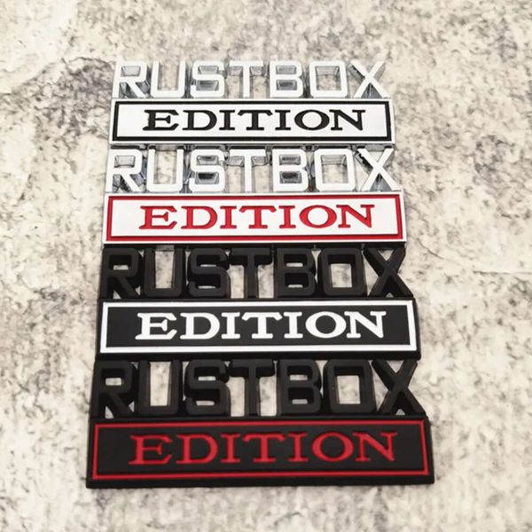 RUSTBOX 1Pc Party EDITION Decoration Car Sticker For Truck 3D Badge Emblem Decal Auto Accessories 8X3cm Wholesale