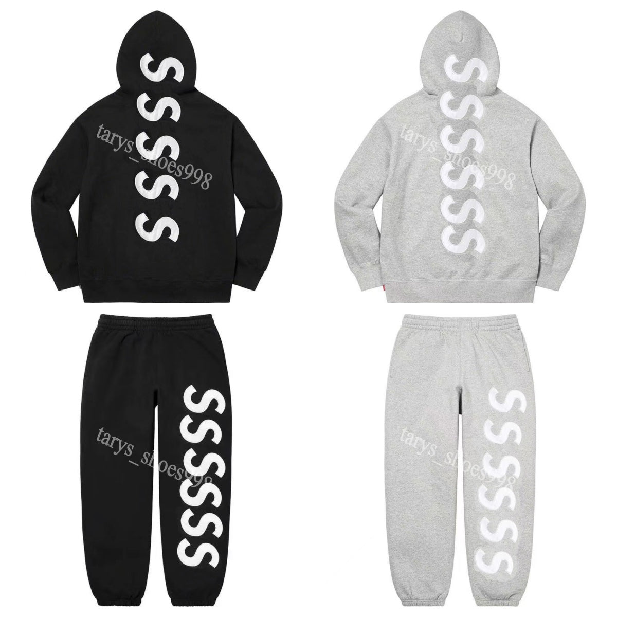 Designer Men&#039;s Sup Tracksuits Classic Brand Sup Letter Print Mens Cotton Hoodie Street Fashion Casual Velvet Round Neck Pullover Sweatshirt & P