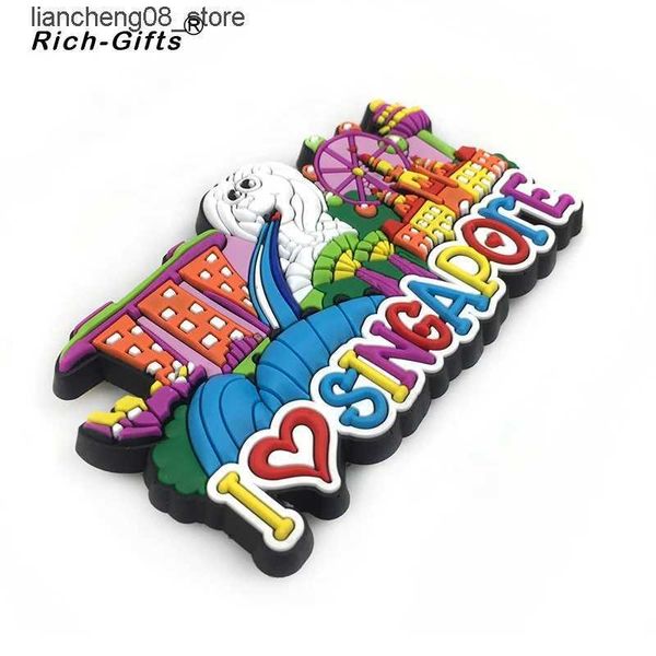 Fridge Magnets Personalized Wholesale Custom 3D Rubber Refrigerator Fridge MagnetL240910