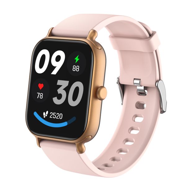 CX3 Full Touch Screen Smartwatch with IP68 Water Resistance and Various Band Colors