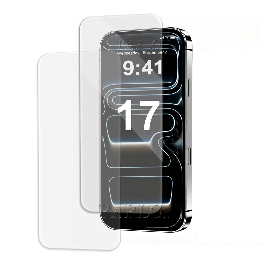 By Sea Transparent Screen Protector Clear Tempered Glass for iPhone 17 Air 16 15 14 Pro Max 13 12 11 Samsung S25 FE S21 A17 A07 A16 A06 A53 M52 A82