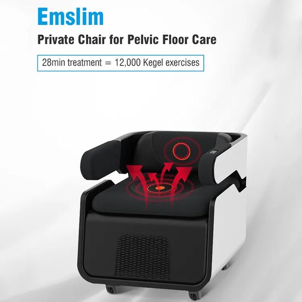 EMS Pelvic Floor Muscle Trainer for Urinary Incontinence Non-Invasive Therapy Device with Comfortable Chair Design