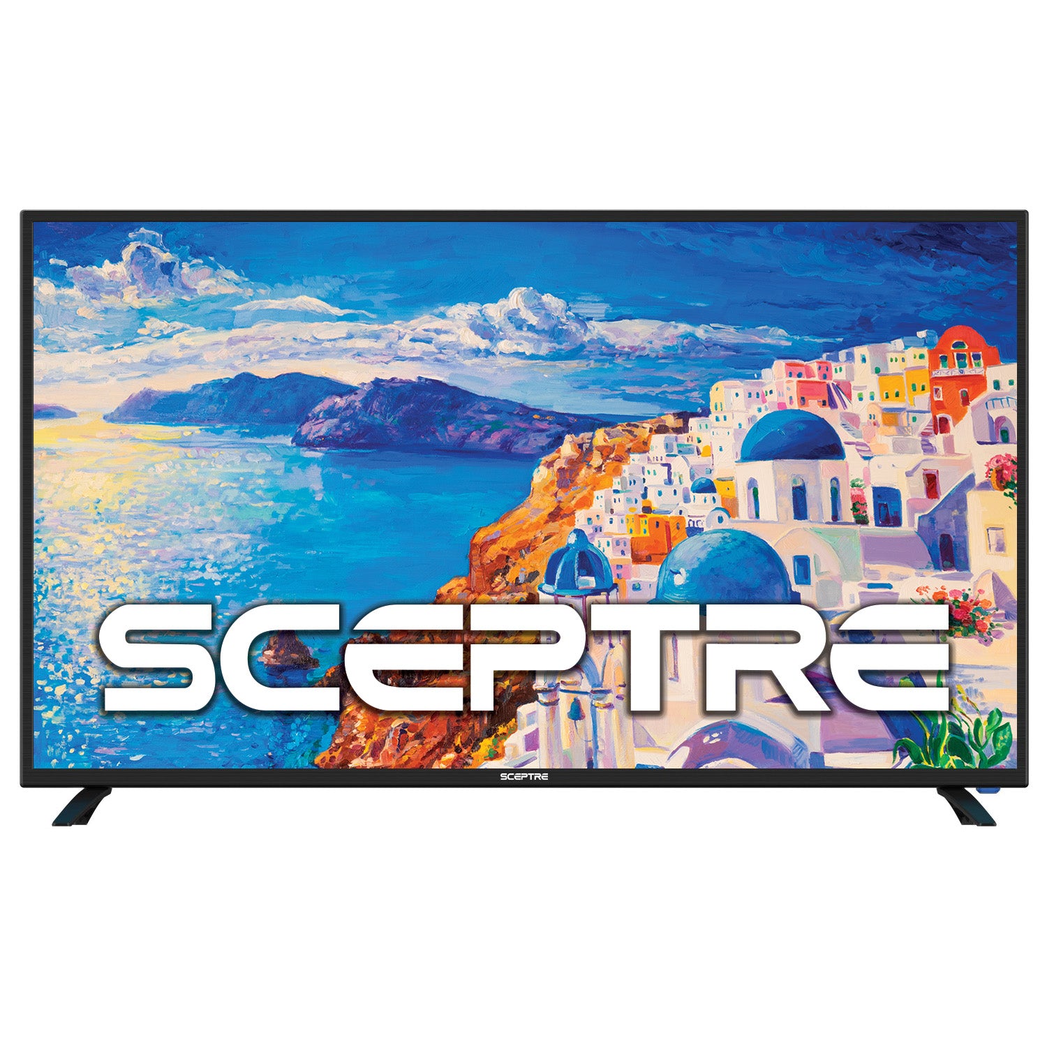 TEMU 50" 4k Led Tv Uhd 3840x2160 Hdtv, Sports Gaming Movie Slim Bezel Wall Mountable Dual 10w Speakers Metal Black