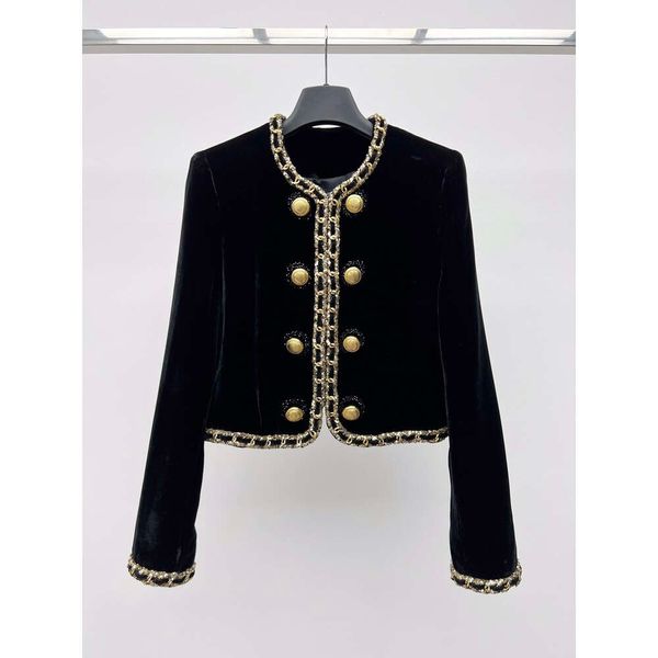 2024 Women&#039;s Clothing double breasted jacket Spring Summer New 415