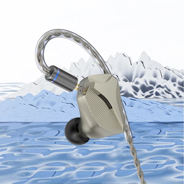 Hidizs MP145 Ultra-large Planar Magnetic Driver Wired HiFi In Ear IEMs Earphone Monitors Headphone Detachable Cable 2pin Plug