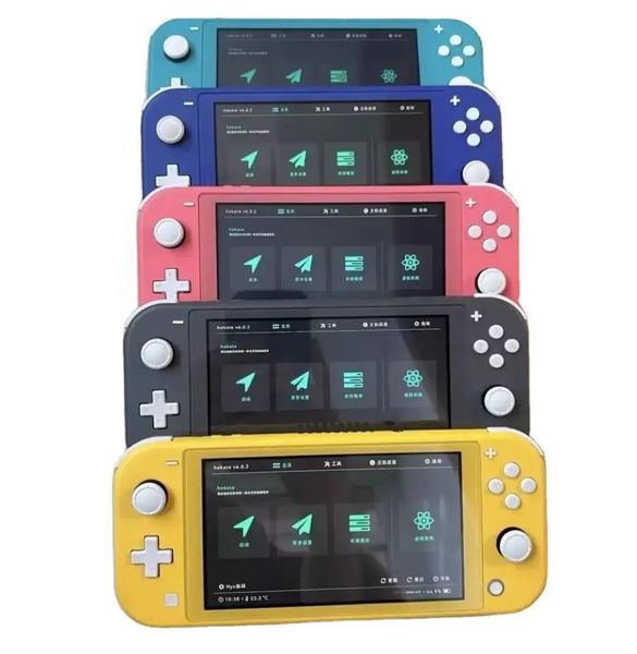 Hacked Portable Handheld Video Game Console NS System For Switch Lite Multicolor Optional Builtin Raspberry Pi crack chip 240618