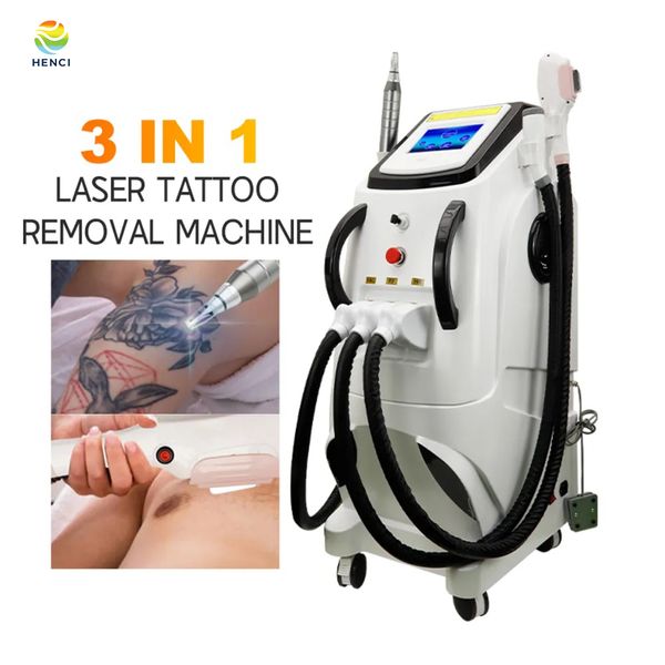 Multi-function 360 Magneto Optic OPT IPL Permanent Hair Removal Picosecond Laser Tattoo Removal RF Skin Rejuvenation Machine