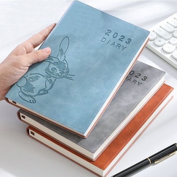 Notepads Diary Planner Notebook Agenda Journal Record Book 365 Days Planner Notepads Stationery Note Book Gifts 230309