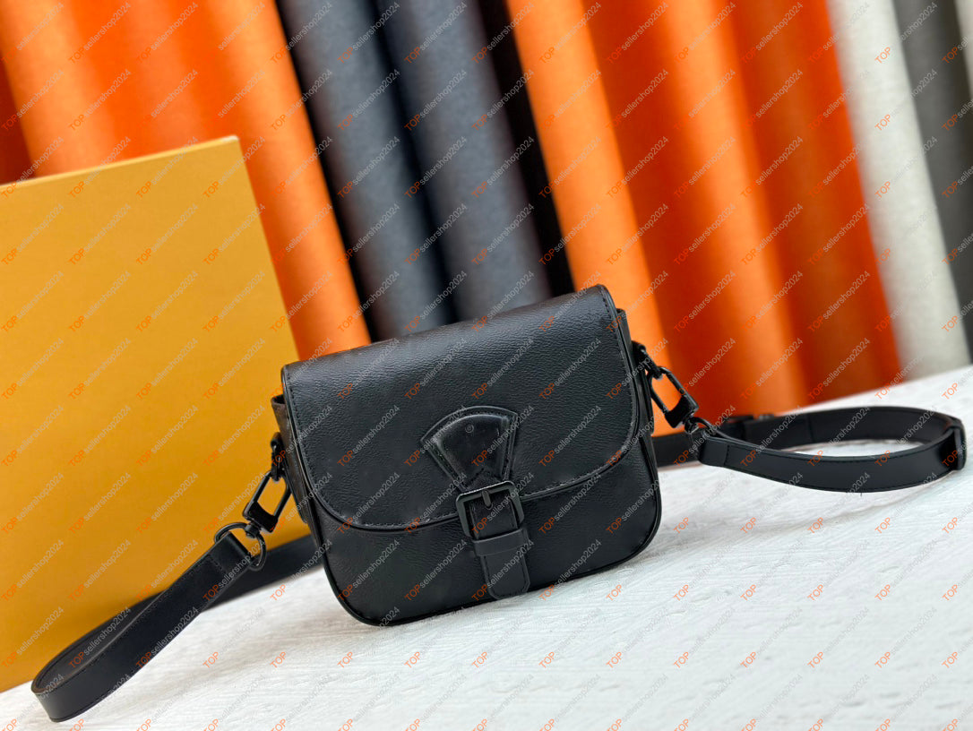 Montsouris PM designer men&#039;s shoulder bag Purse high-quality leather magnetic buckle flip cover men&#039;s handbag classic design male crossbod