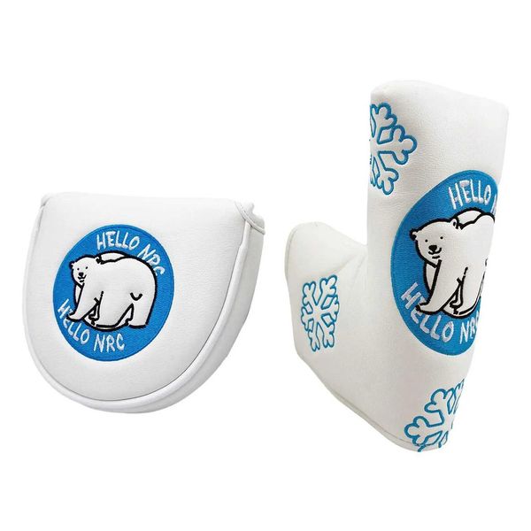 Golf Putter Cover Waterproof Wrap Sleeve Golf Putter Protection Guard Portable Soft Lining Golf Accessories Golf Club ProtectorXJ240828