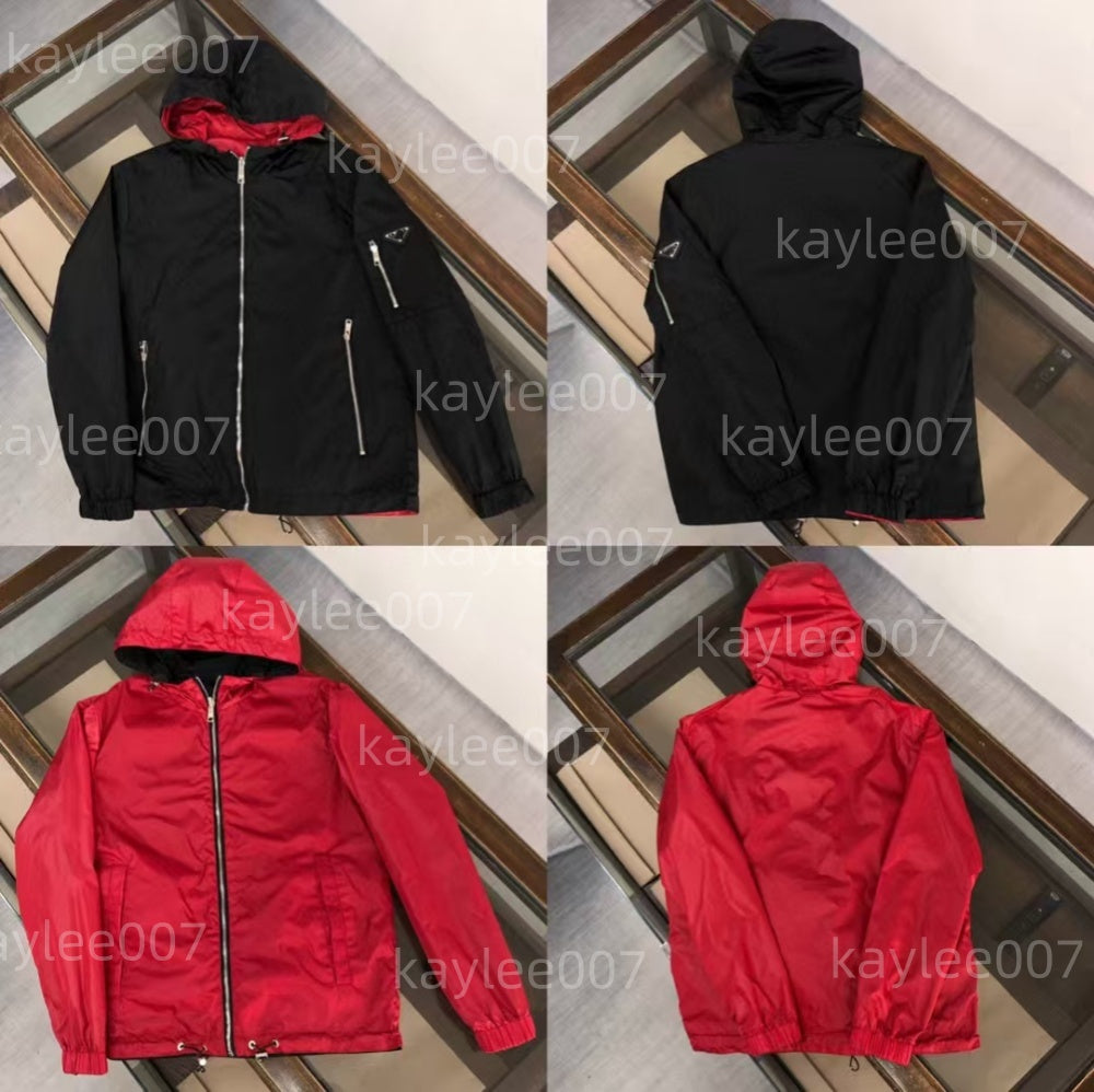 Outdoor Jackets designer Mens Jacket brand Windbreaker Jacket waterproof Coats With Letters Inverted triangle Man Women Coat Spring Autumn Outerwear