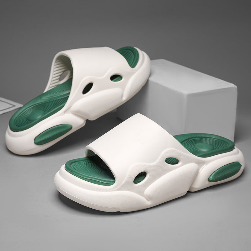 New Men Slippers Indoor Outdoor Sandals Beach Soft Thick Sole Slides Mens Casual Shoes Flip-flops Home Slippers Slides 36-45