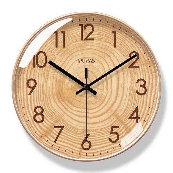 10 inch retro luxury living room clock bedroom clock modern creative silent quartz clock M250212