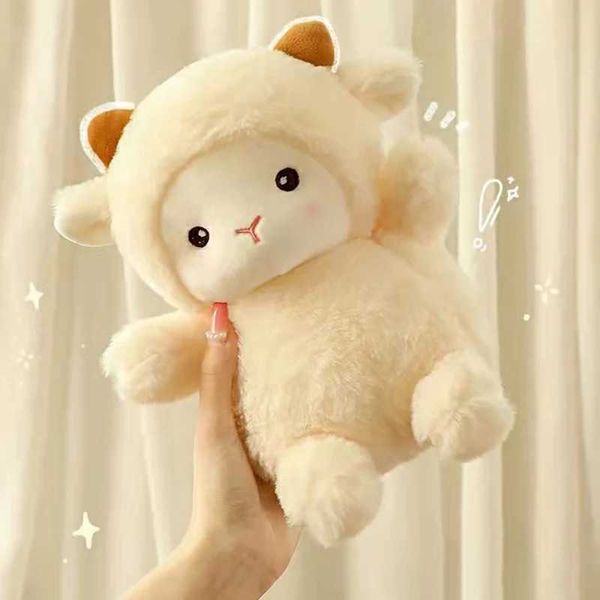 25CM Super Cute Sheep Plush Dolls Kawaii Rabbit Alpaca Toys Stuffed Soft Animal Pillow Birthday Wedding Party Throw Toys Y240817