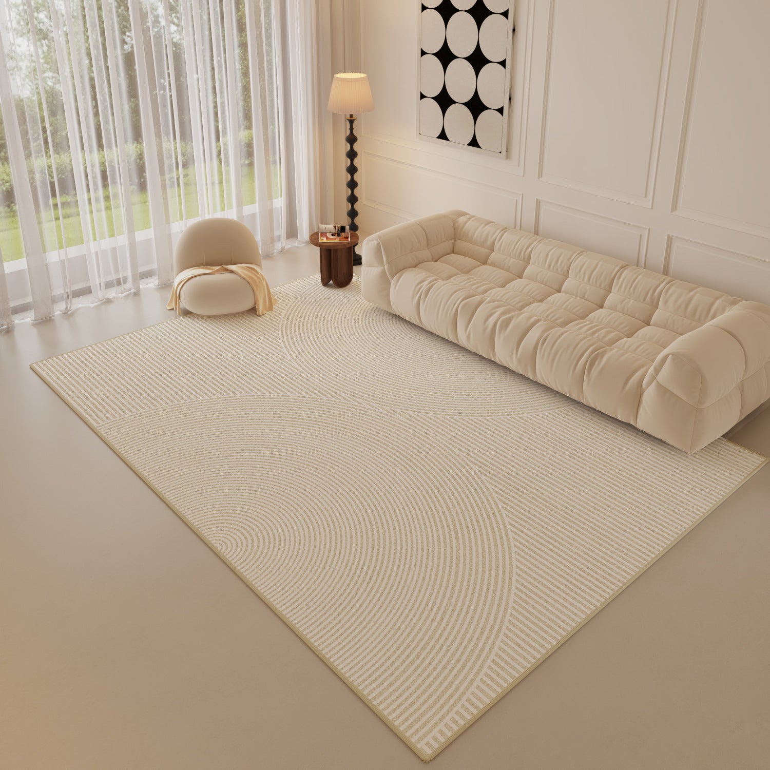 4120-59-Decoration, Modern Carpet, Big Size, Bedroom, Bedside, Lounge Floor Mat