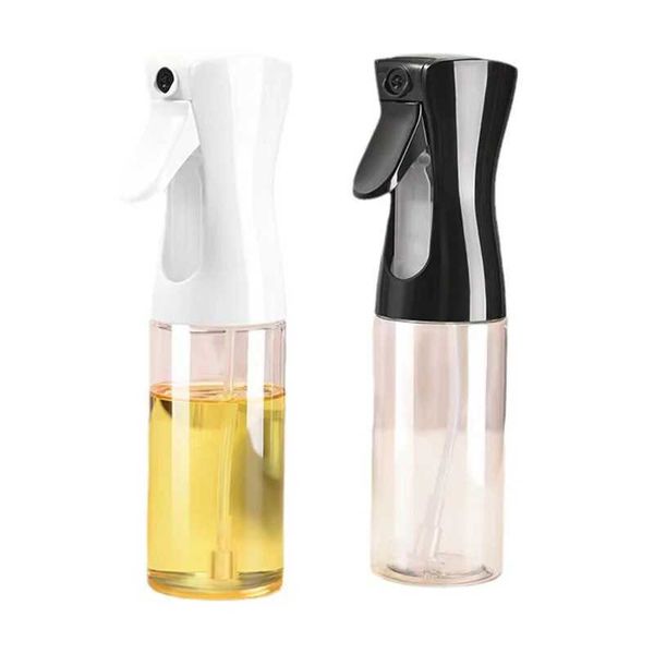 200ml Oil Spray Bottle Kitchen BBQ Cooking Dispenser Camping Baking Empty Vinegar Soy Sauce Sprayer Seasoning ContainersXJ241227