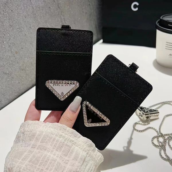 Wholesale Fashion Credit Card Holders Cases Mini Wallet Excellent Quality Crossbody Chain Leather Designer Purse Color Card Holder Wallets W