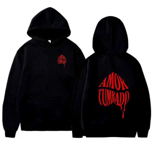 2024 Leisure Sports Sports AutumnWinter Mens Hoodie Casal divertido Love Print Street Hip Hop Sports Leisure Logo Fitness Pulloverxj250111