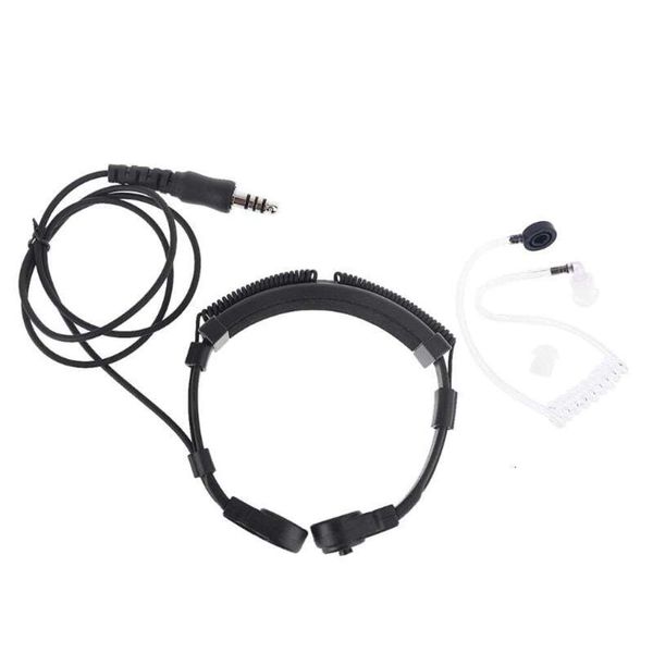 tactical Mic Headphone Headset Microphone NATO Plug Fit for Walkie Talkie Radio Accessories