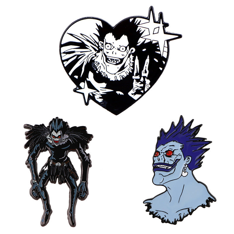 Hallloween dark horror scary man enamel pin Cute Anime Movies Games Hard Enamel Pins Collect Metal Cartoon Brooch Backpack Hat Bag Collar Lapel Badg