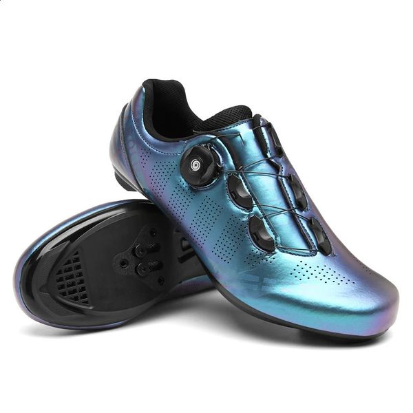 Mtb Shoes Cycling Speed Sneakers Mens Flat Road Cycling Boots Cycling Shoes Clip On Pedals Spd Mountain Bike Sneakers 241212