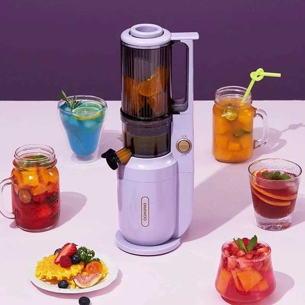 Caliber Slow Juicers Daewoo Large Electric Fruit Separation Poe Juice Masticating Auger Filter-Free Juicer r