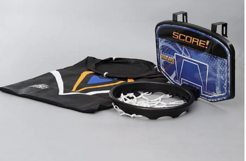 Indoor basketball hoop