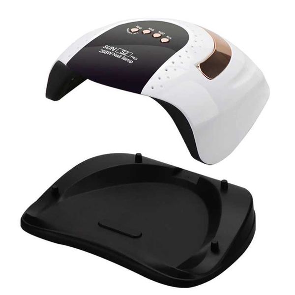 New Arrival 268-72-54W nail dryer LED lamp used for curing various UV gel-polishing-varnish with timer and automatic sensor full manual-pedi