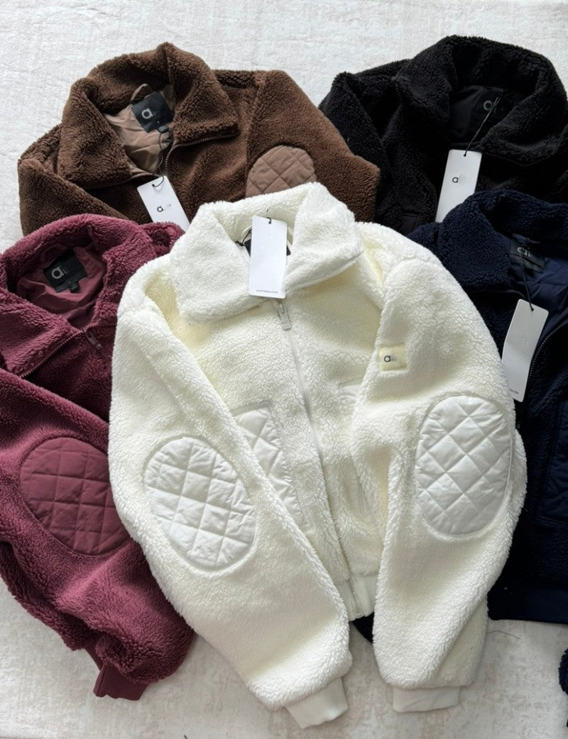 Sports jacket yoga American quick drying yoga suit womens stand collar breathable top outdoor fitness slimming cardigan