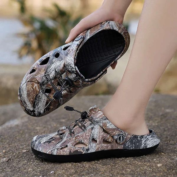 Summer Beach Outdoor Utralight Comfortable Platform Aqua Men Sandals EVA Supersoft Desinger Slippers Sandalias Hombre 27b23