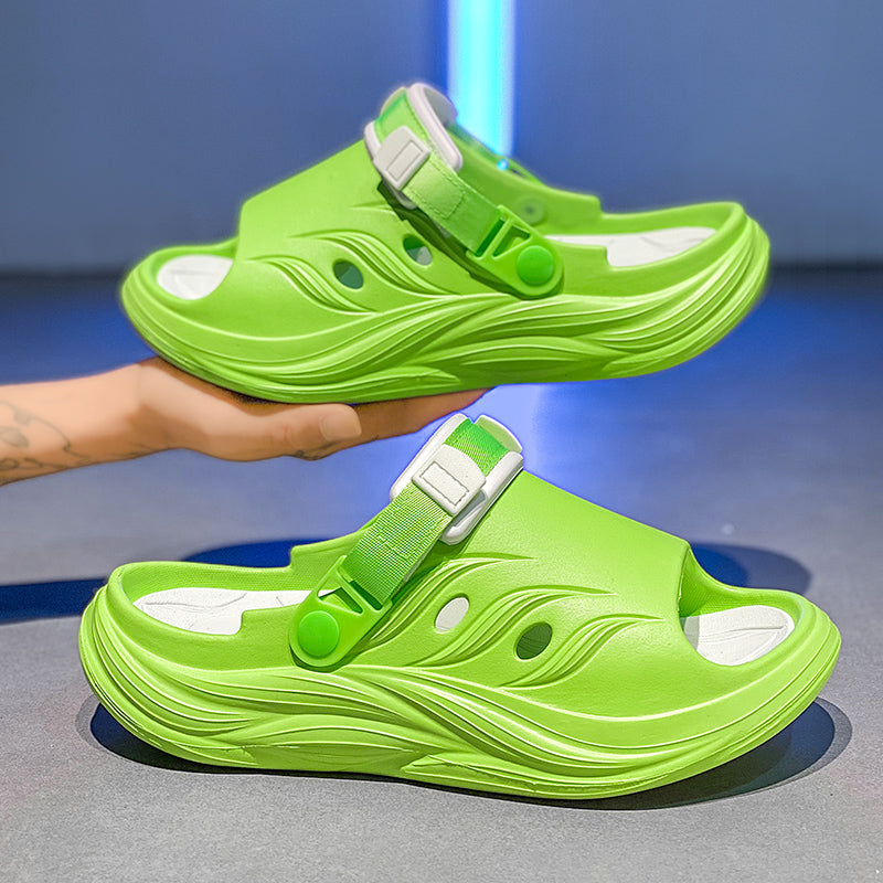 High Quality Men&#039;s Outdoor Sandals Slippers Beach Comfortable Slides Soft Clogs Men Casual Garden Shoes Men Women Beach Sandals