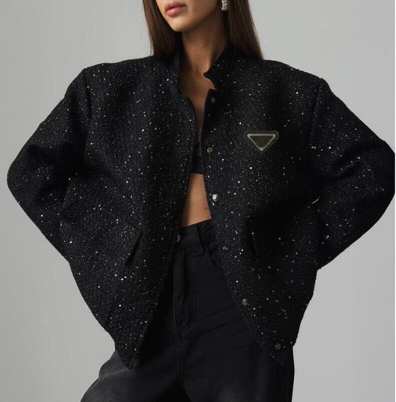 Women&#039;s Jackets Women Fragrance Coat Autumn Fashion O-Neck Tweed Vintage Outerwear Loose All-match Tops Cardigan Femme