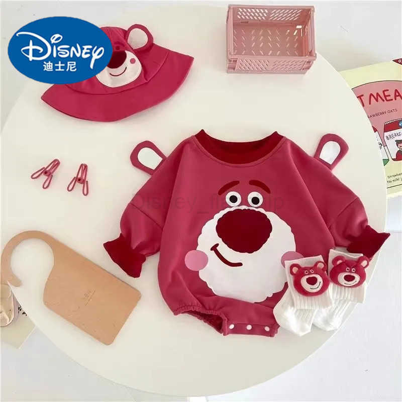 Bear Cute Baby Boy Girl Triangle Climbing Clothes Spring Autumn Newborn Jumpsuit Toddler Costume Cotton Babies BodysuitsXJ250331