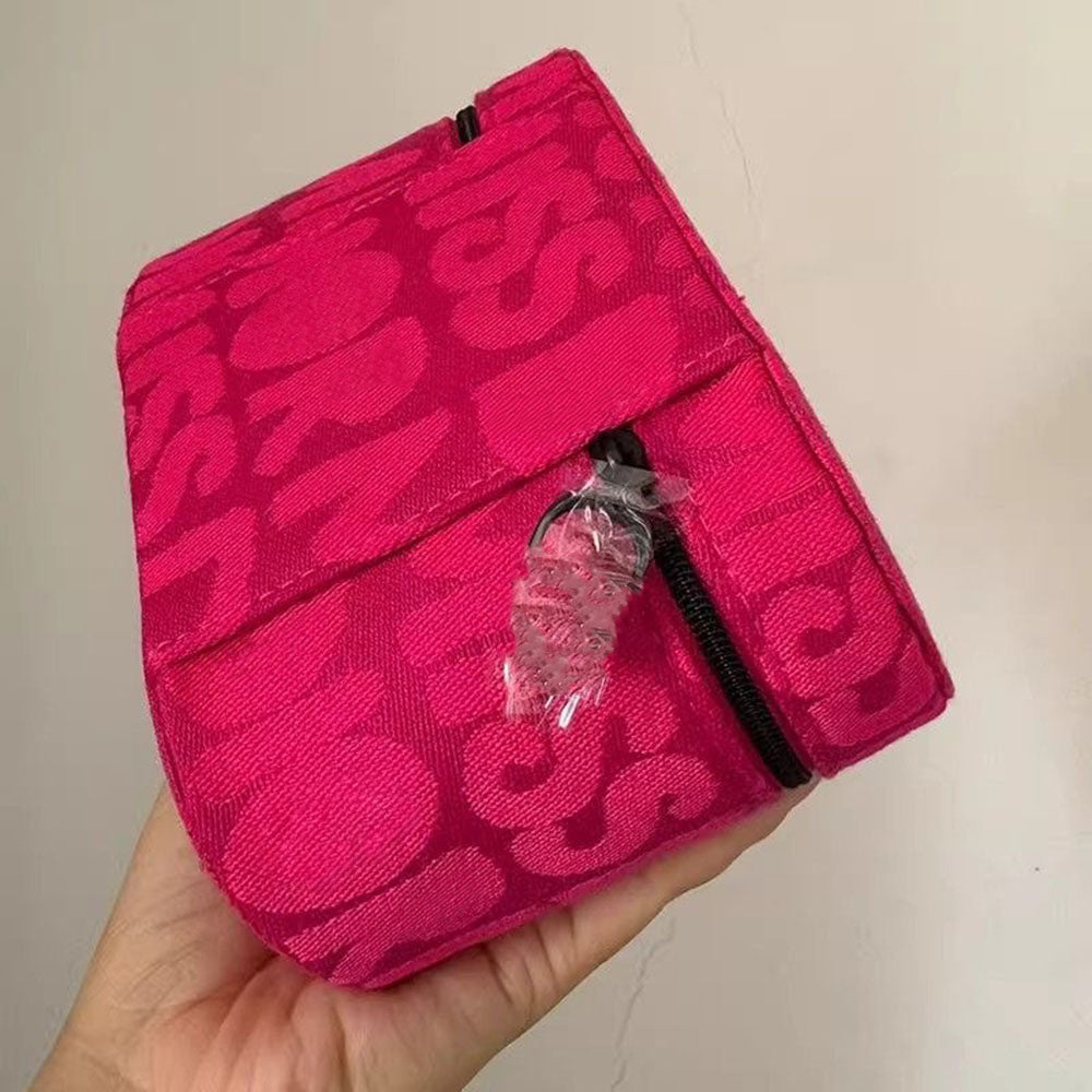 Designer Miss Storage Box Bag Classic Cosmetic Beauty Pouch Makeup Organizer Box Lipsticks Storage Case Toiletry Bag with Gift Box