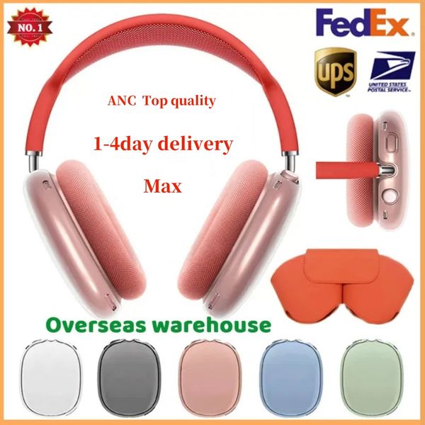 USA delivery ANC Top Quality pods pro Max 2 3 bluetooth Headphone Accessories air max Transparent Silicone Waterproof Protective case air 4