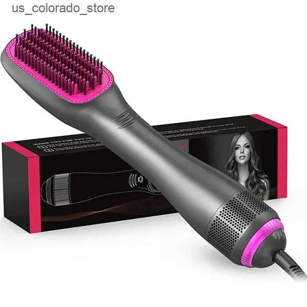 Electric Hair Brushes Hair Dryer Brush 3 In 1 Hot-Air Brushes 1200 W Powerful Ceramic Tourmaline Ionic Hair Straightener for All Hair Types