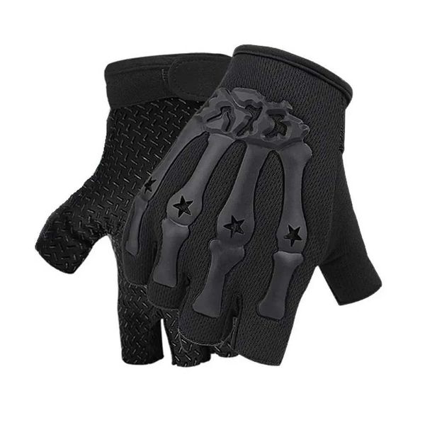 Riding Fingerss Gloves Non-slip Half Finger Gloves for Motorcyc Cycling Climbing Hiking Hunting Outdoor SportsXJ241118