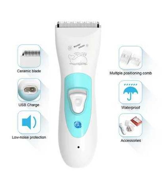 Infant Hair Clipper Hair Trimmer L Electric Baby Hair Trimmer Hair Clipper Baby Hair Care Cutting Remover Rechargeable Quiet s Infant Women