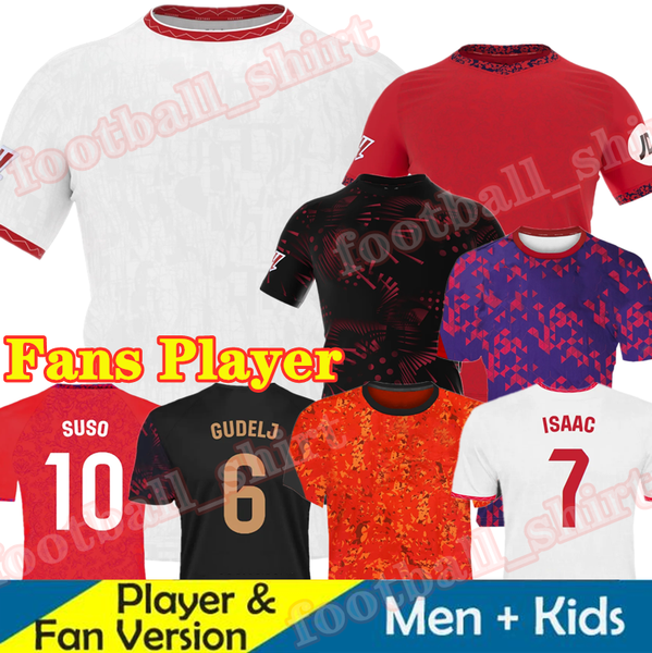 24 25 Seville FC J.NAVAS soccer jerseys Sergio Ramos LAMELA PAPU GOMEZ football shirts I.RAKITIC L.OCAMPOS SUSO ISAAC Y.EN NESYRI 2024 2025