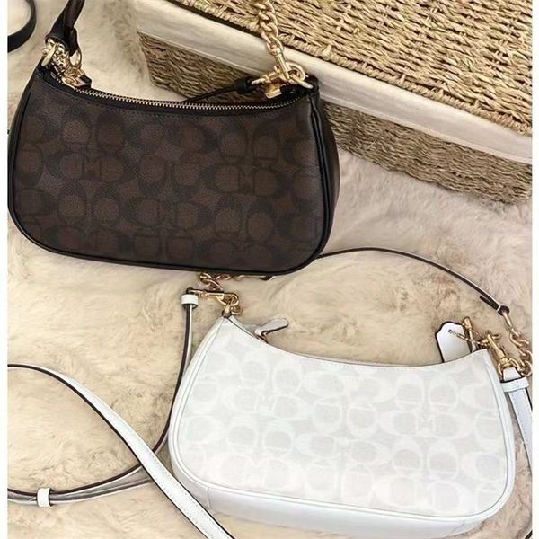 shoulder Swinger Women Axillary Bag Handbag Purse es Straps Old Flower Top Flap Tote Bags Distress wallets q20