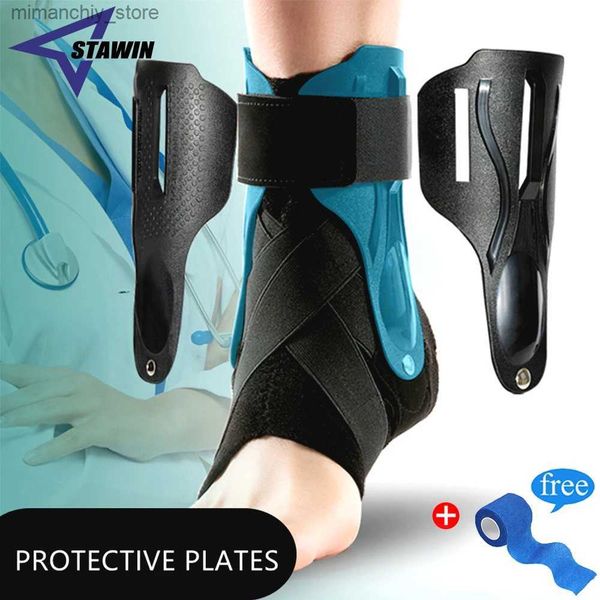 Ankle Support 1PC Ank Support Bandage Foot Guard Protector Adjustab Ank Sprains Orthosis Stabilizer Plantar Fasciitis Wrap Brace Running Q23