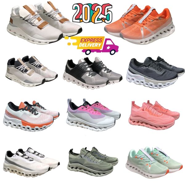 2025 ONCLOUDSHOE Running Shoes para homens mulheres respiráveis tamanho 36-46 EUA 12 treinadores premium e masculinos ao ar livre tênis fe